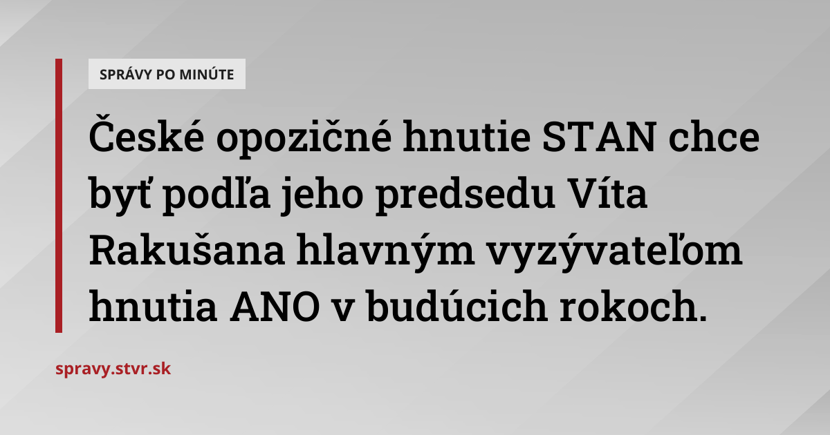 Andrej Babiš Suffers Senate Defeat as Opposition Wins