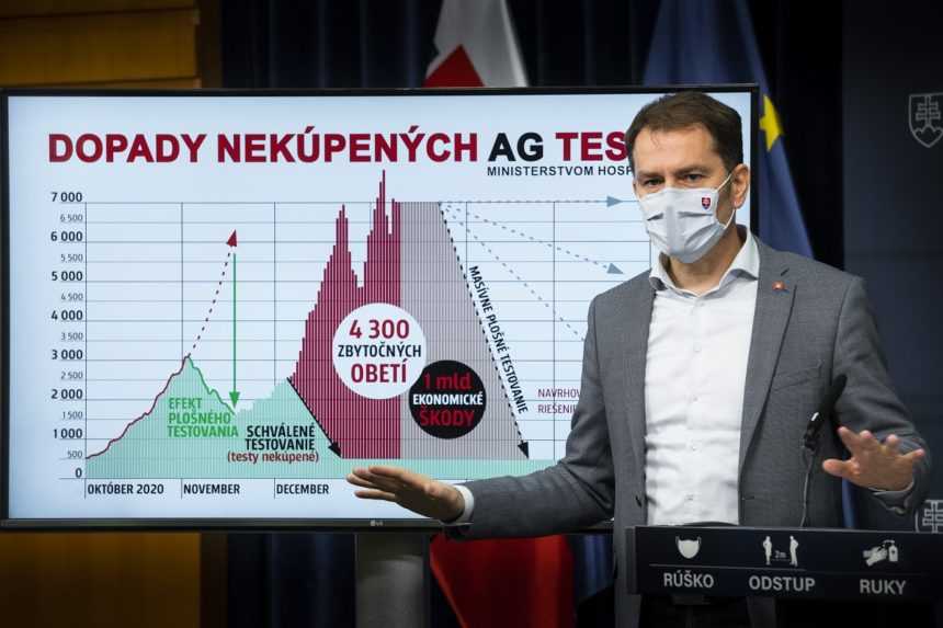 Slovensko čaká pravidelné plošné testovanie, súčasný lockdown nestačí