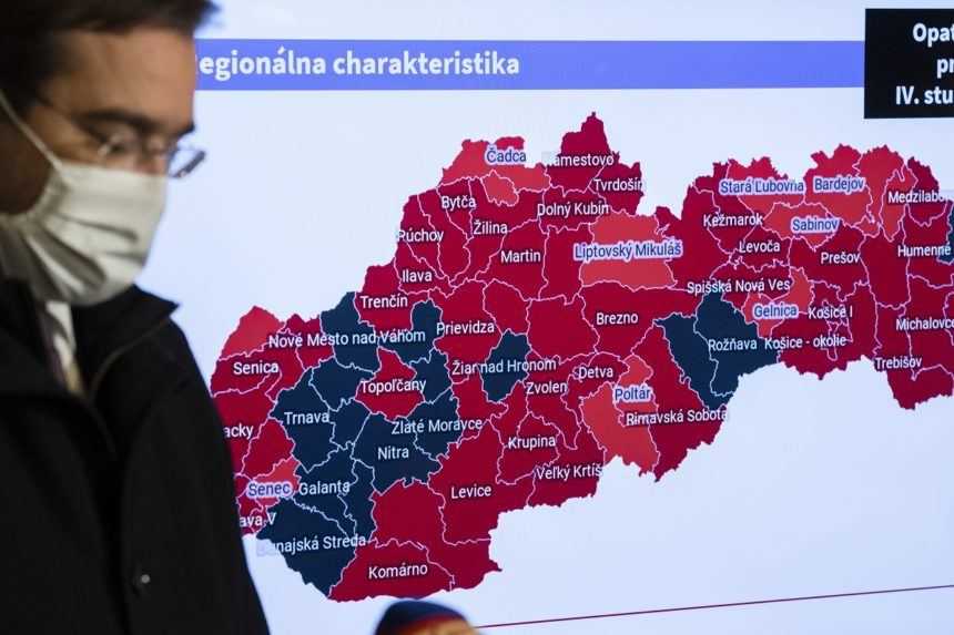 Od pondelka platí aktualizovaný covidový automat (+mapa)