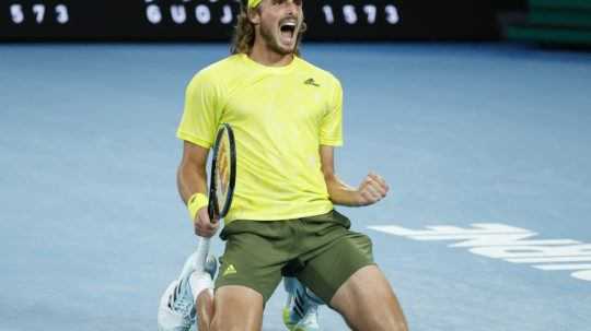 Päťsetová dráma vo štvrťfinále Australian Open. Tsitsipas sa raduje po vyradení Nadala