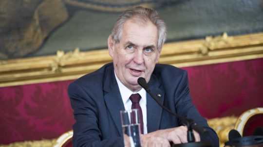 český prezident Miloš Zeman.