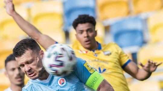 Fortuna liga: Slovan v šlágri remizoval s Dunajskou Stredou