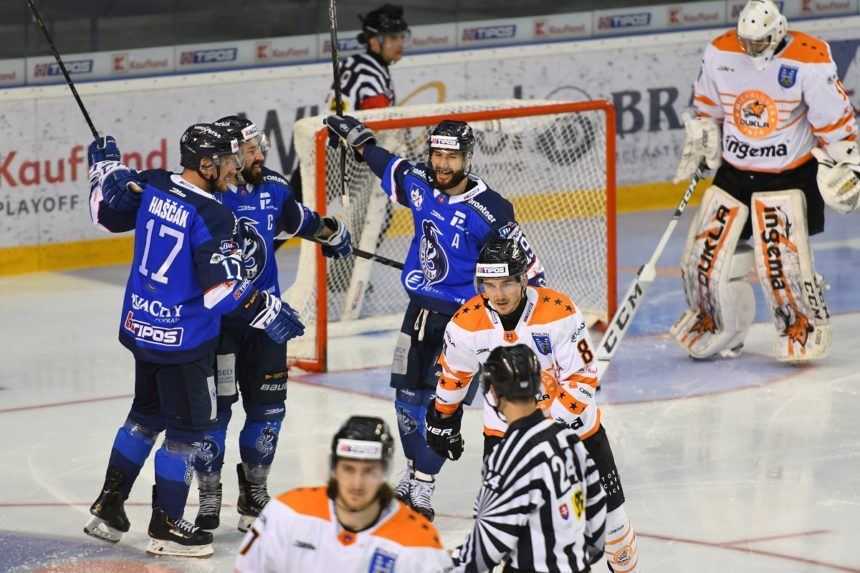 Tipos extraliga: Poprad uspel v Michalovciach a je jedno víťazstvo od finále