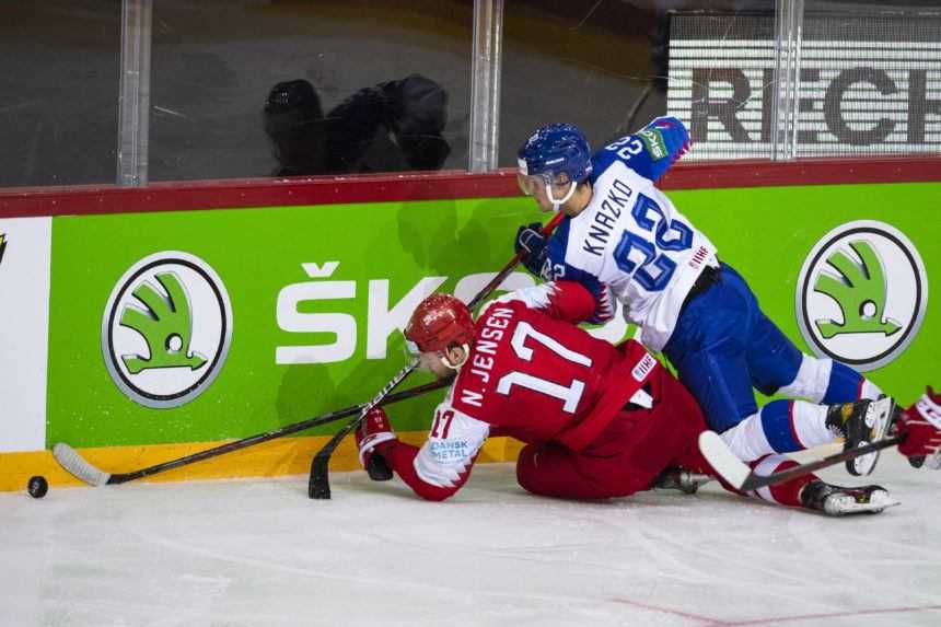 MS v hokeji: Cehlárik otvoril skóre, Jánošík zvýšil. Slovensko vyhralo nad Dánskom 2:0