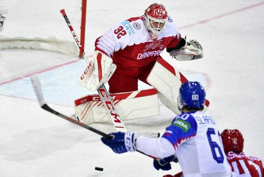 MS v hokeji: Cehlárik otvoril skóre, Jánošík zvýšil. Slovensko vyhralo nad Dánskom 2:0