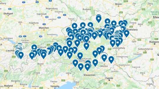 Mapa islamských organizácií pobúrila rakúsku verejnosť