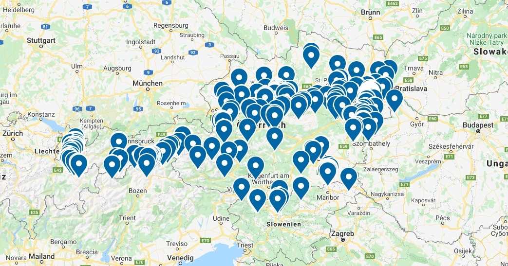 Mapa islamských organizácií pobúrila rakúsku verejnosť