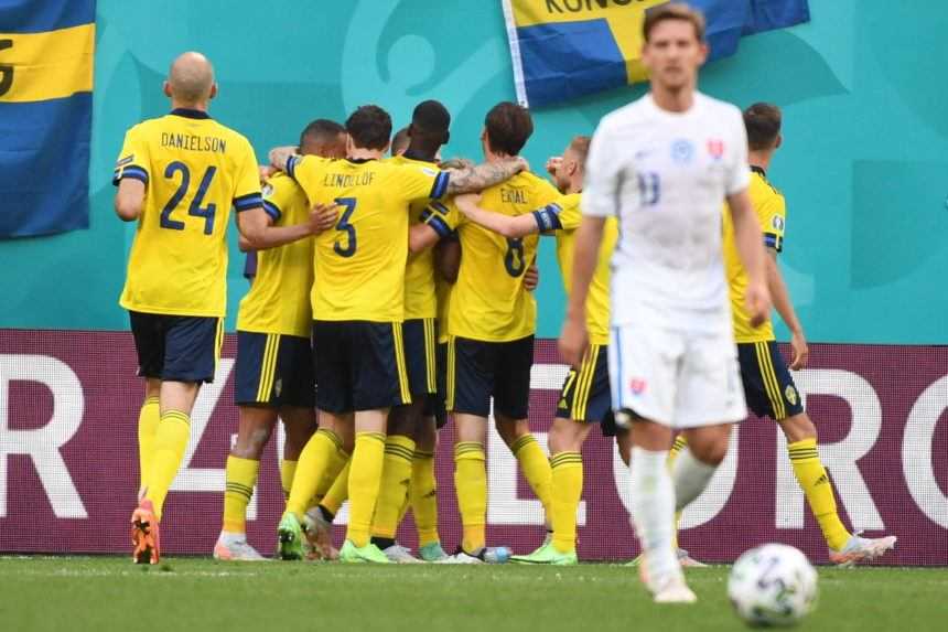 ME vo futbale: Slovensko podľahlo Švédsku 0:1, zápas rozhodla penalta