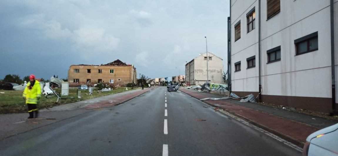 Hasiči na južnej Morave prešli všetky zničené objekty, nikoho nenašli