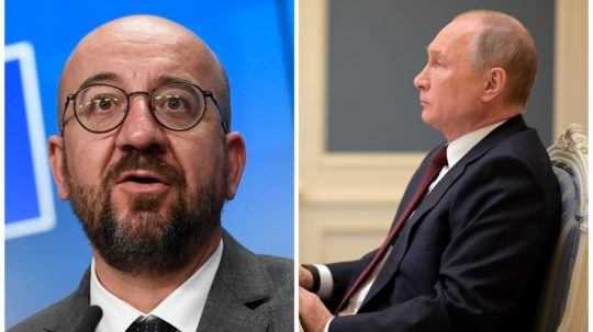 Charles Michel a Vladimir Putin