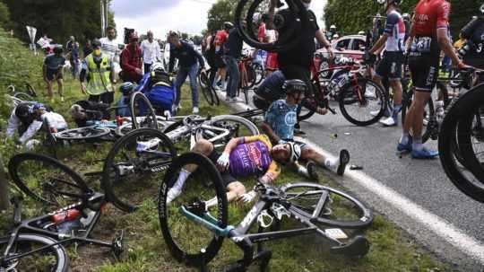 Tour de France-pád-diváčka-transparent