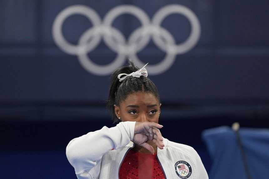 Simone Bilesová na olympiáde