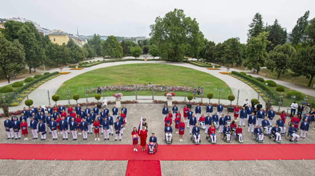 Slávnostný sľub členov slovenskej výpravy na OH 2020 a PH 2020 v Tokiu.