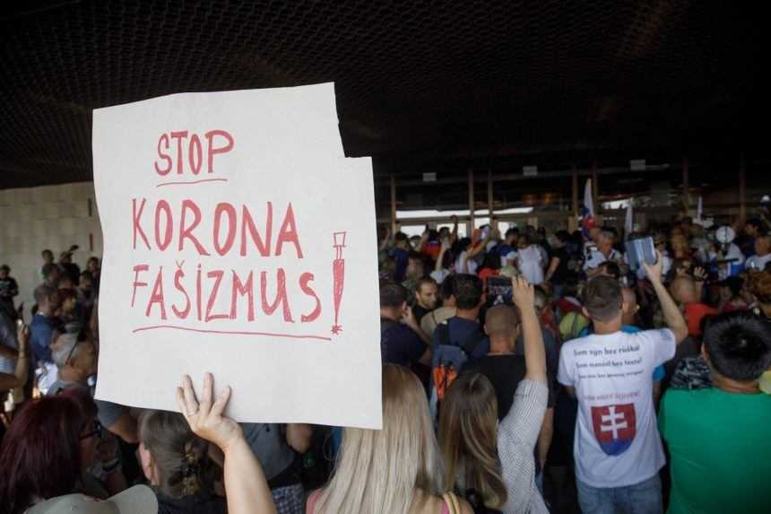 Protest proti vládnym opatreniam