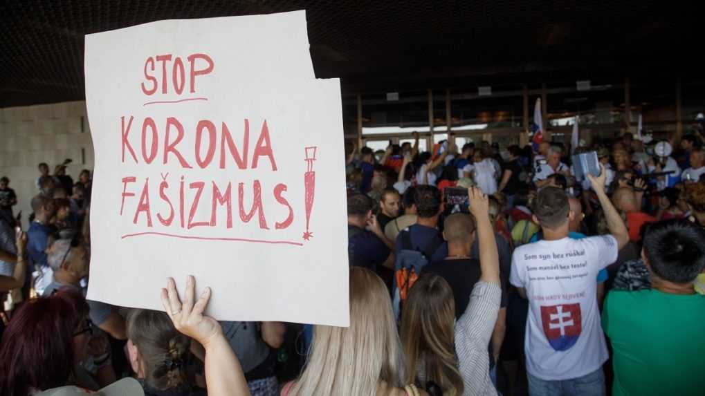 Protest proti vládnym opatreniam