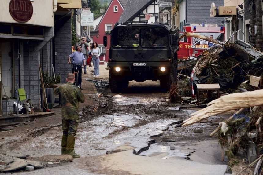 Záplavy v západnom Nemecku