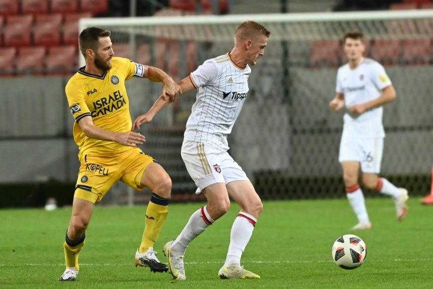 Spartak Trnava v úvodnom zápase 3. predkola s izraelským tímom remizoval