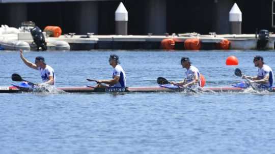 K4 Samuel Baláž, Denis Myšák, Erik Vlček Adam Botek