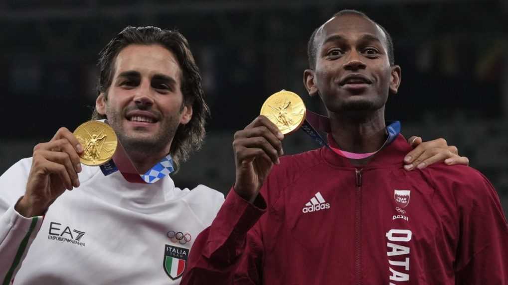 Mutaz Essa Barším a Gianmarco Tamberi