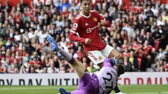 Futbalista Manchestru United Cristiano Ronaldo