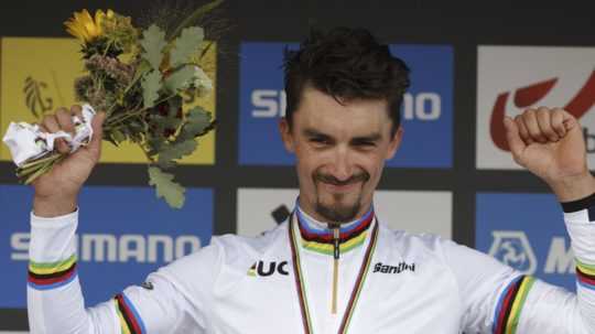 Dvojnásobný majster sveta Francúz Julian Alaphilippe