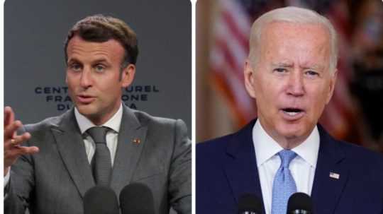 Biden telefonoval kvôli Ukrajine s Macronom