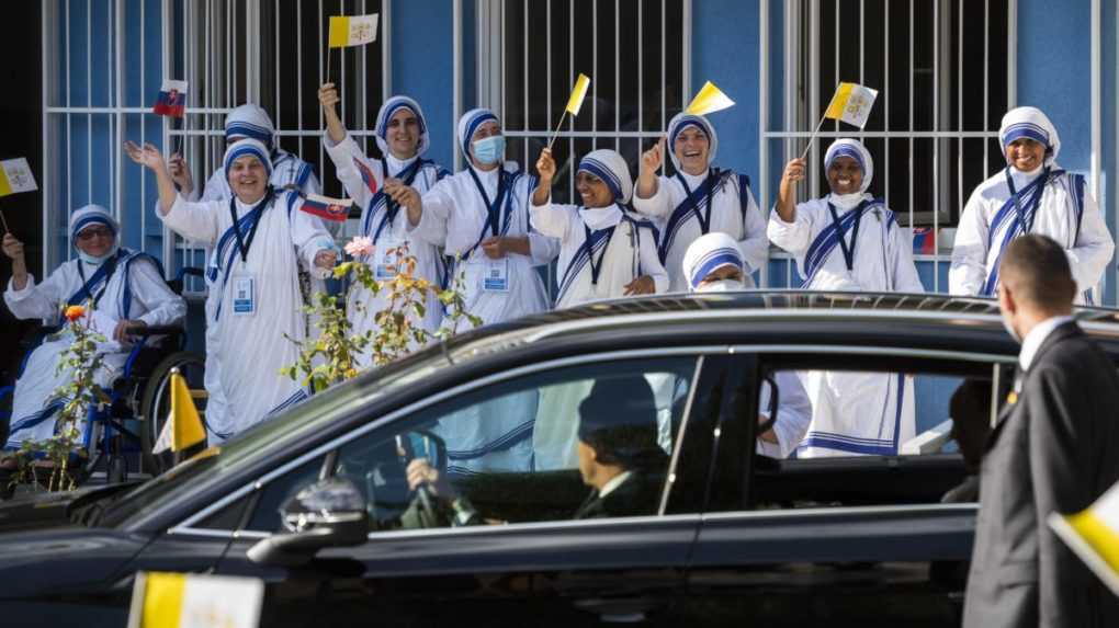 Pápež František navštívil aj Misionárky lásky, ktoré sa starajú o ľudí v núdzi