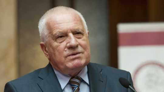 bývalý český prezident Václav Klaus