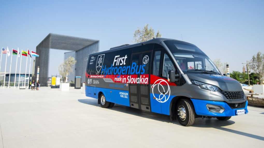 slovenský autobus na vodíkový pohon