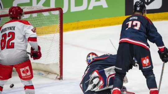 Rostislav Martynek (Třinec), Samuel Hlavaj a Michal Beňo (obaja Slovan).