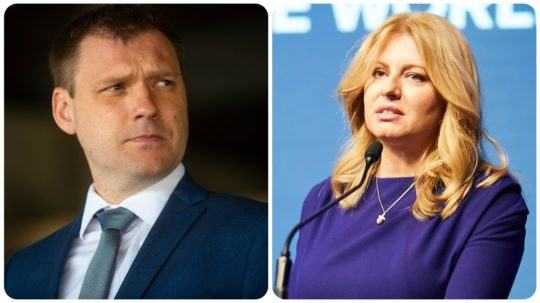 Tomáš Taraba a Zuzana Čaputova