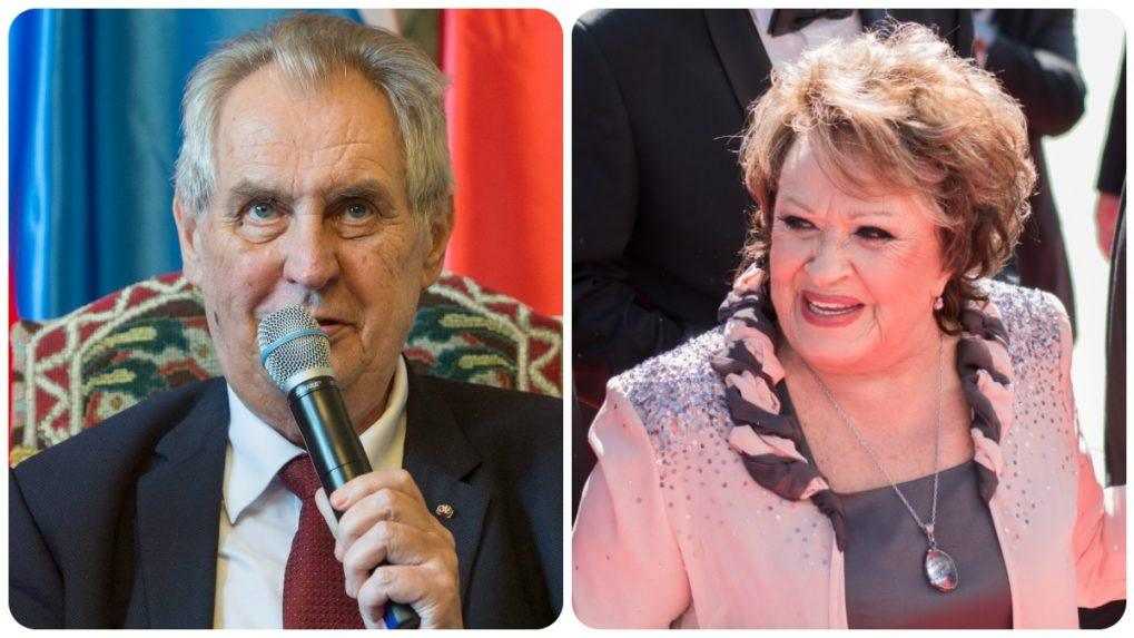 Zeman vyznamenal 29 osobností vrátane Kellnera či Bohdalovej