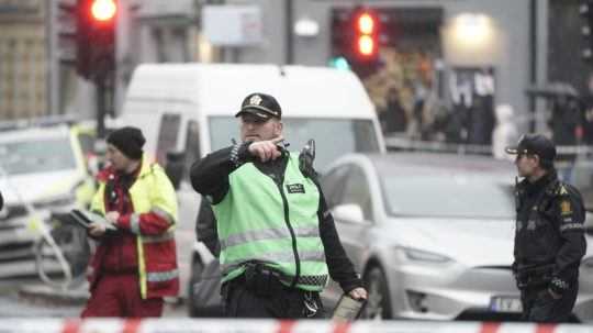 Polícia v Osle.