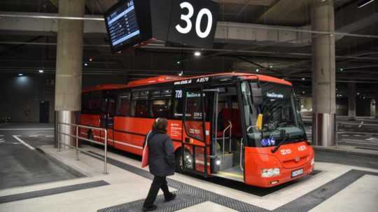 Autobus spoločnosti Arriva.