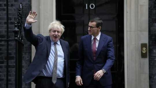 Boris Johnson a Mateusz Morawiecki