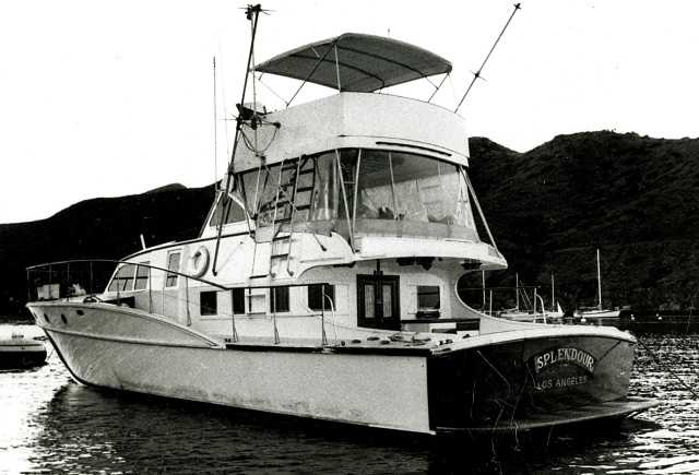 Súkromná jachta Natalie Woodovej.