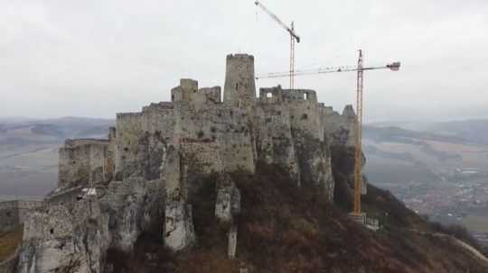 Spišský hrad v rekonštrukcii