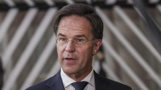 holandský premiér Mark Rutte