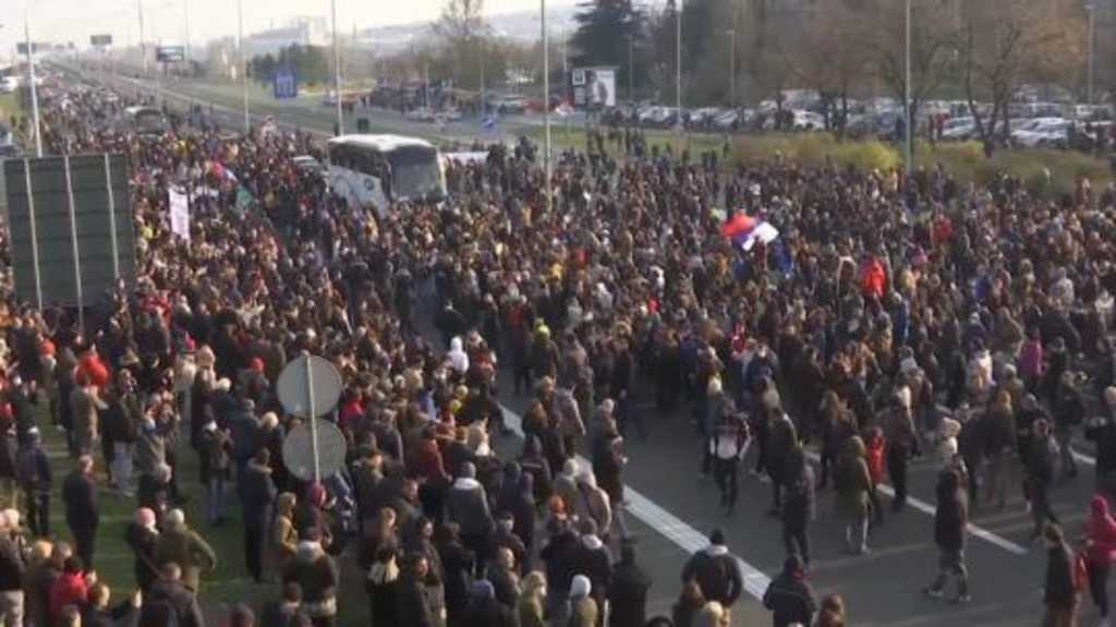 Srbsko protest