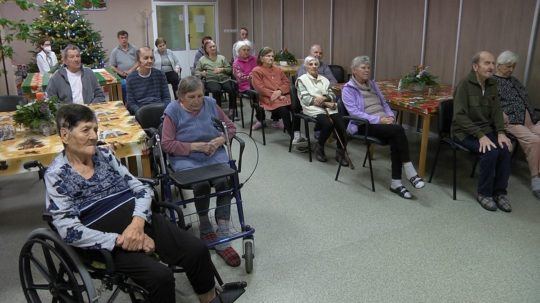 seniori v zariadení sociálnych služieb