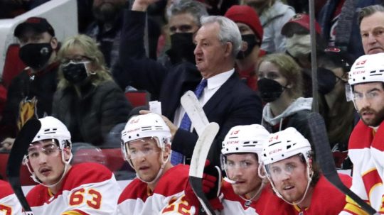 Na snímke striedačka Calgary Flames.