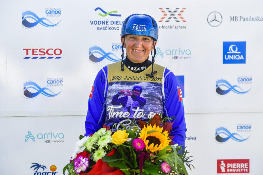 Elena Kaliská pri rozlúčke s kariérou