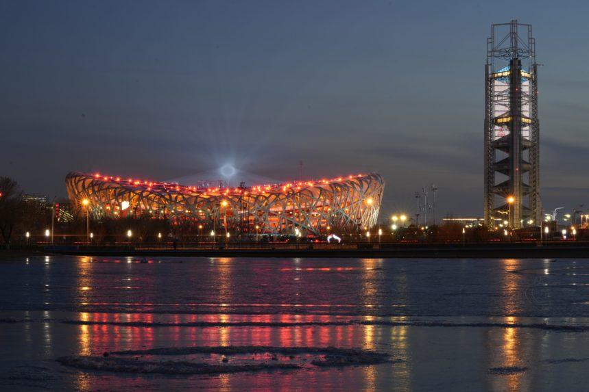 Prípravy na otvárací ceremonál ZOH v Pekingu