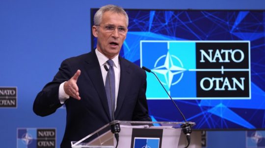 Generálny tajomník NATO Jens Stoltenberg.