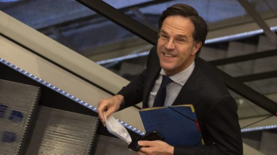 staronový holandský premiér Mark Rutte