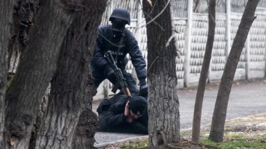 Polícia zasahuje proti protestujúcim v Kazachstane