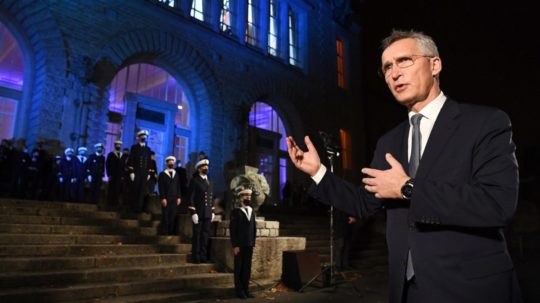 Generálny tajomník NATO Jens Stoltenberg.