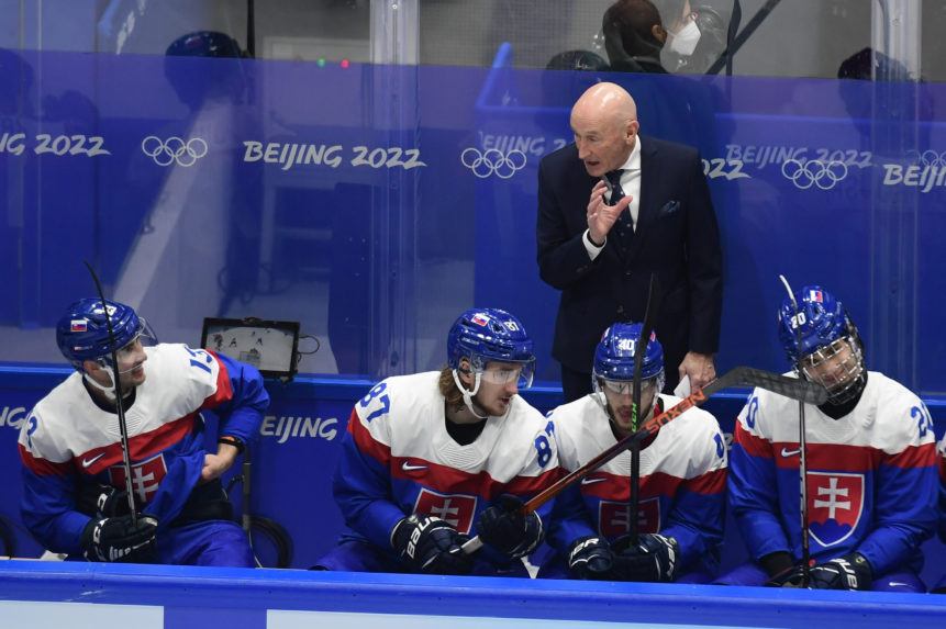 Craig Ramsay na lavičke Slovenska.