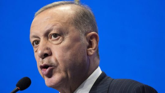 turecký prezident Recep Tayyip Erdogan