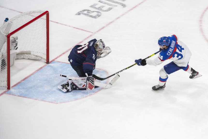 Peter Cehlárik dáva gól